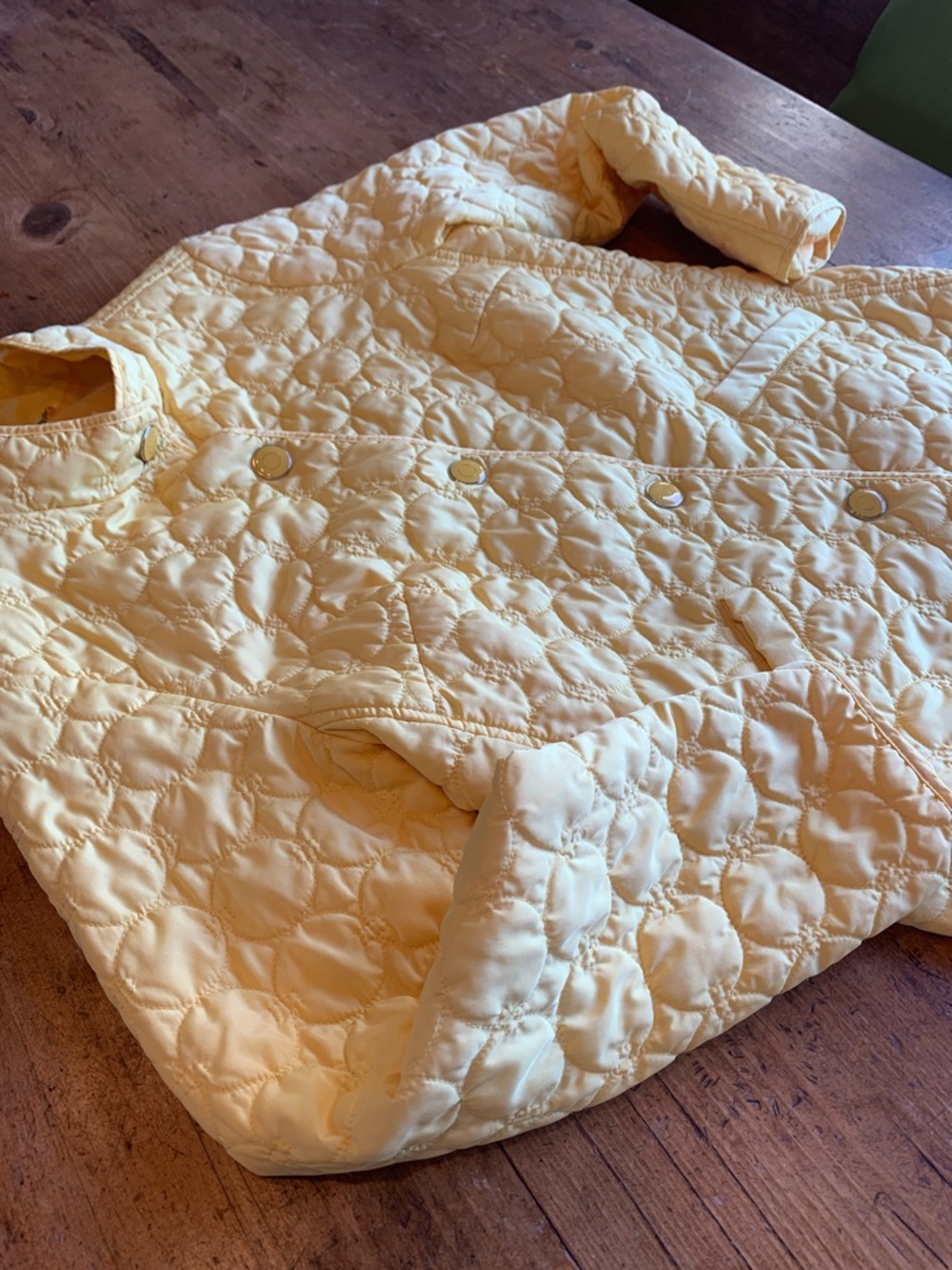 Charter Club Sunny Yellow Quilted Blazer - Picture 7 of 16